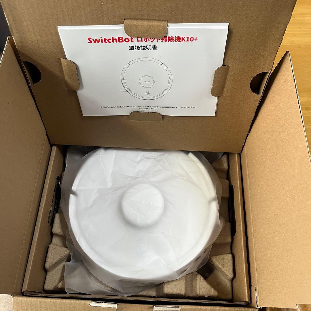 SwitchBot ロボット掃除機K10+