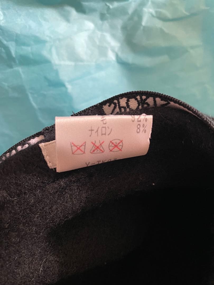 Christian DIOR SPORTS 黒 ベレー帽