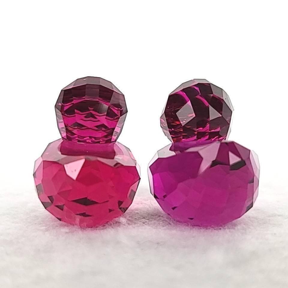 ●良品◇スワロフスキー　SWAROVSKI　ハッピーダック　ピンク　2個　箱 7