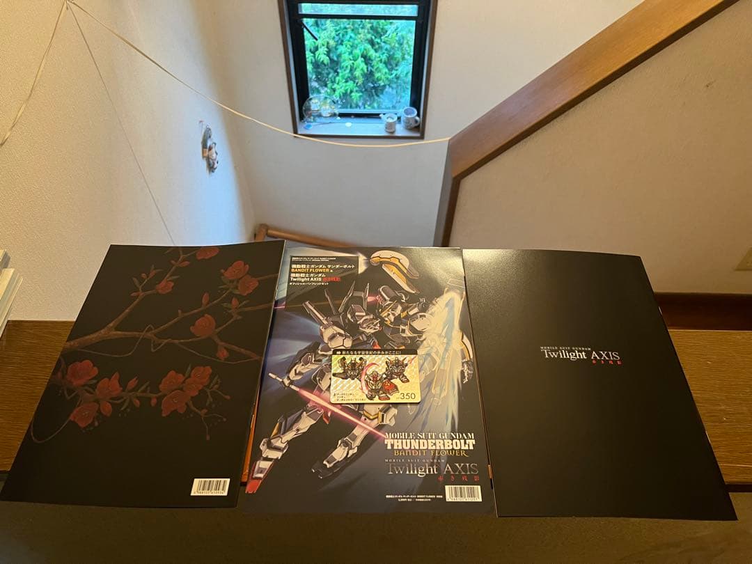 ガンダムサンダーボルト カードダス サンダーボルト特別版パンフレット付き