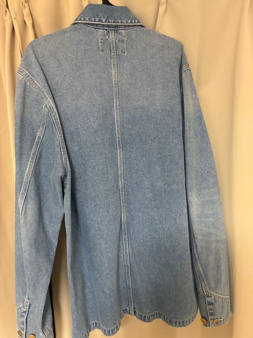 11/20まで値引き Carhartt デニムカバーオール M ライトブルー