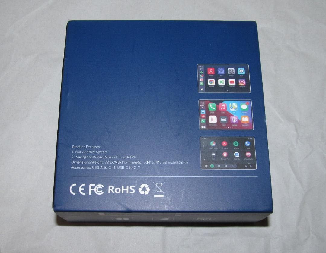 カーオーディオ DRIVIM CarPlay AI Box 4GB+64GB Android13