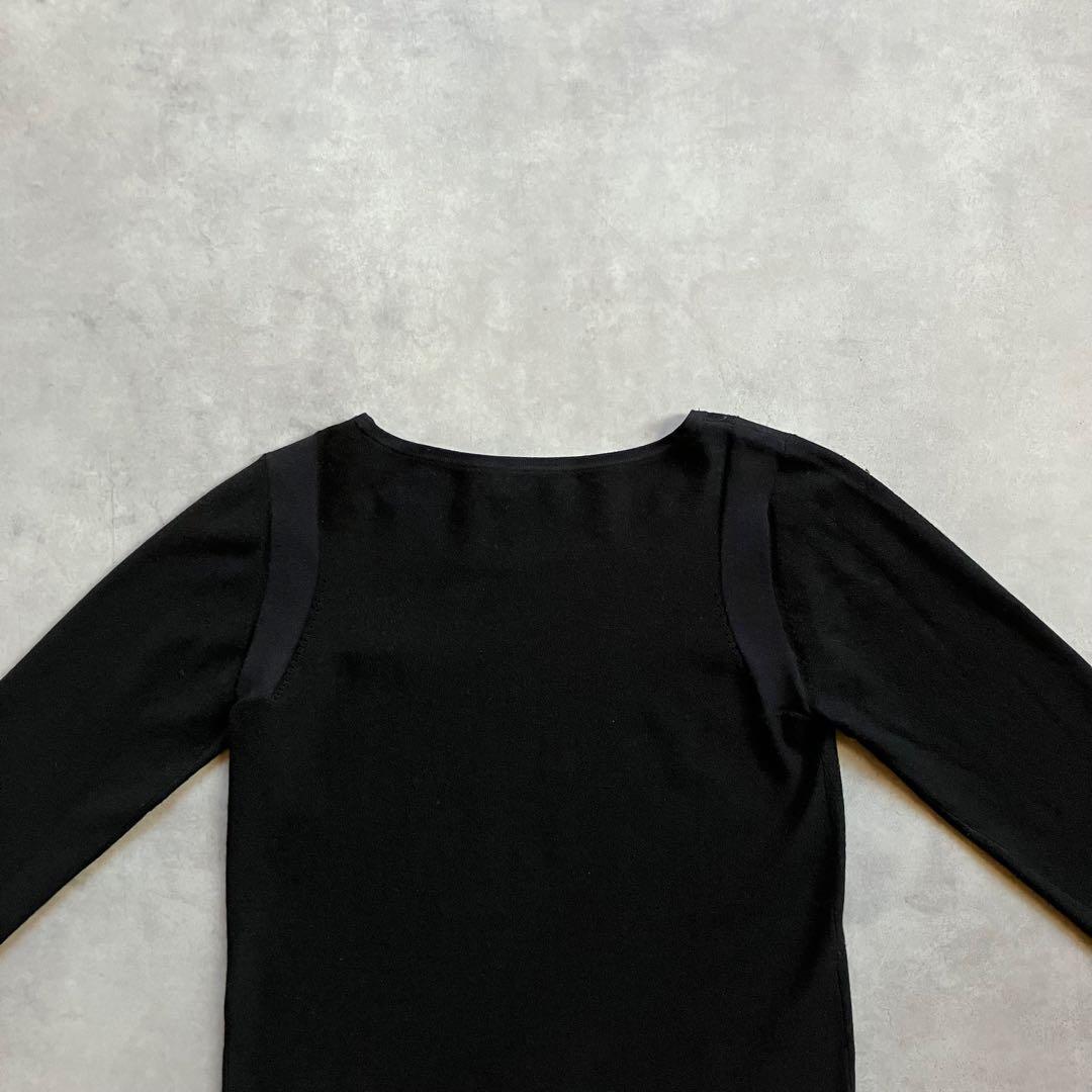 トップス 00s archive emporio armani silk cutsew