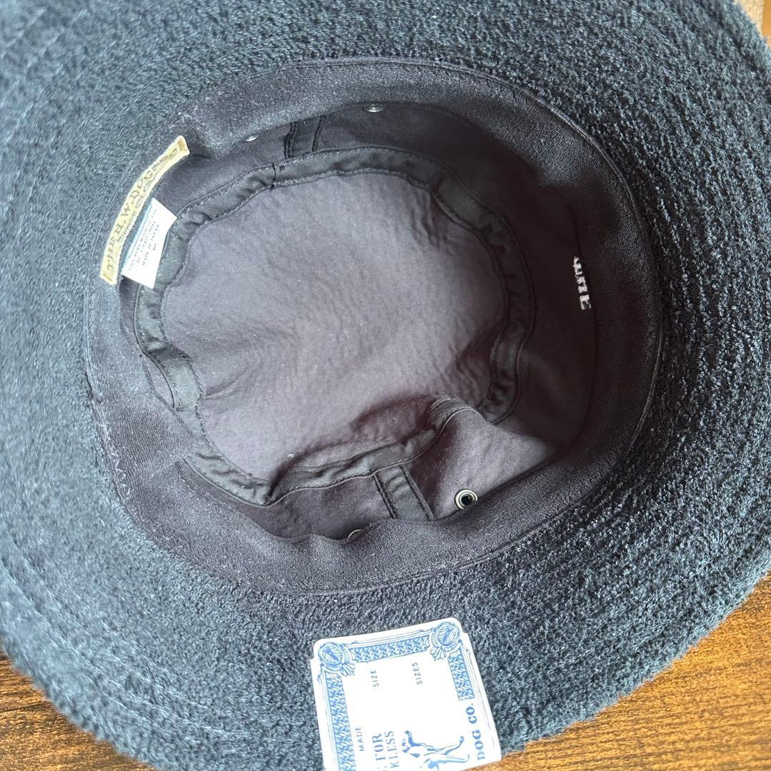 帽子 THE H.W.DOG&CO. PILE TRUCKER HAT Black