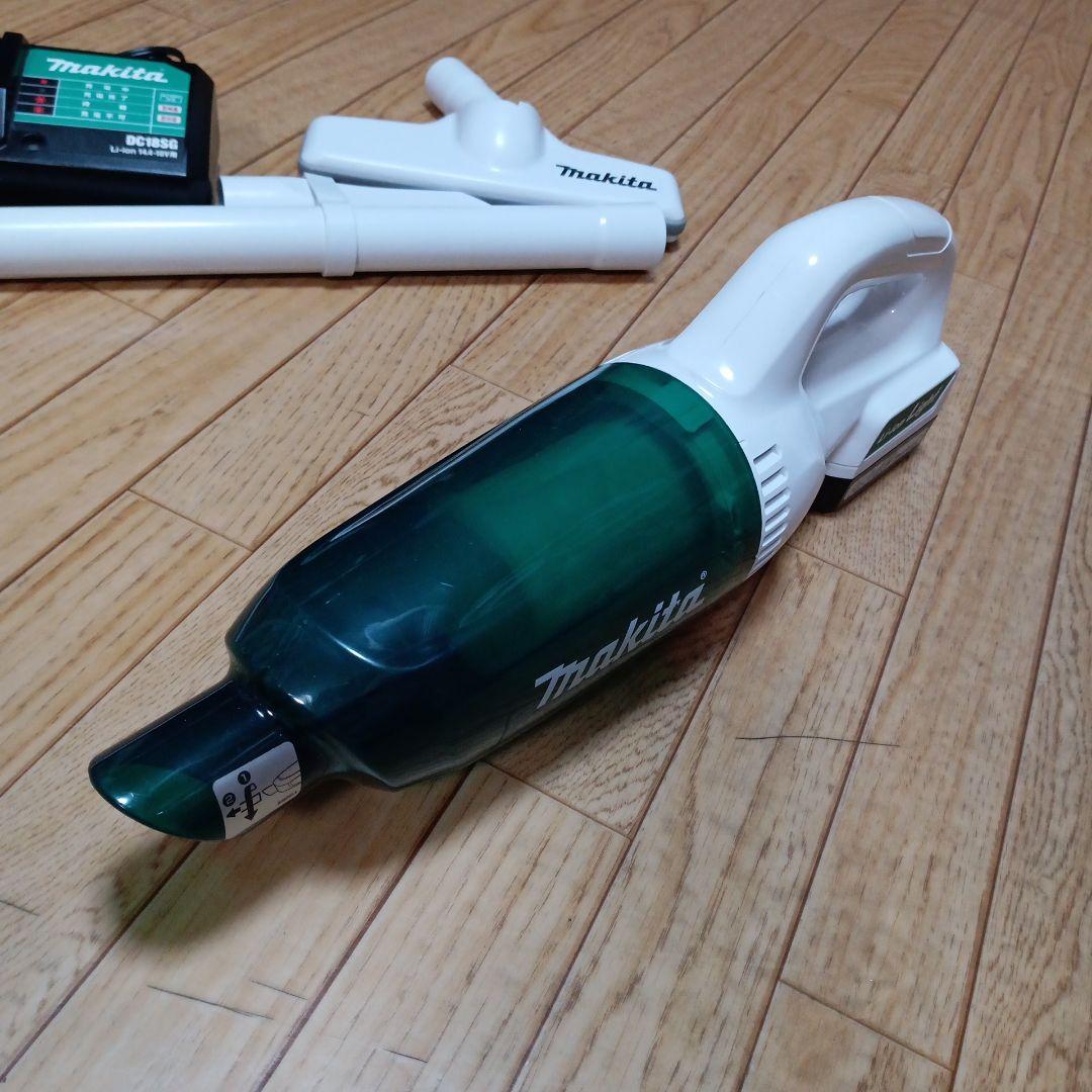 マキタ14.4V充電式クリーナーMCL143D 純正バッテリー、充電器付