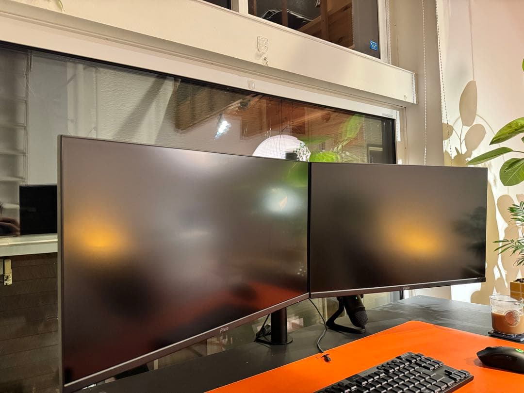 pixio 165hz ゲーミングモニター 2枚セット