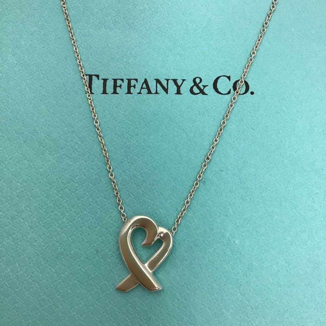 ❣️Tiffany & Co. ❣️パロマピカソ　ラビングハート　シルバーネックレス