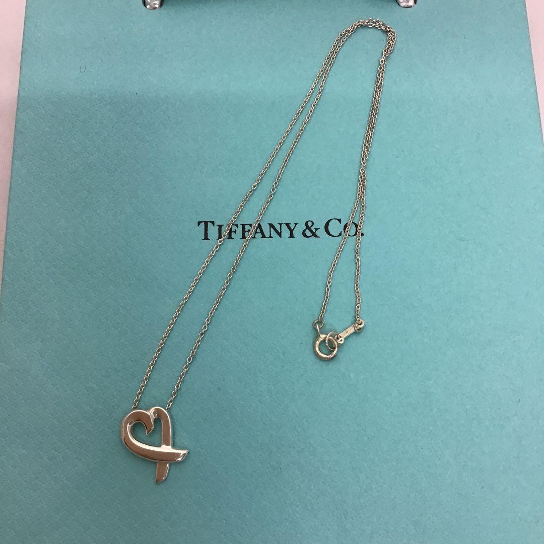 ❣️Tiffany & Co. ❣️パロマピカソ　ラビングハート　シルバーネックレス