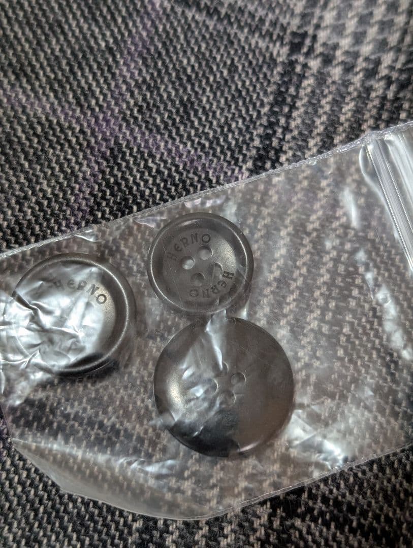 【HERNO】イタリア製 中綿 防寒 ステンカラーコート グレー