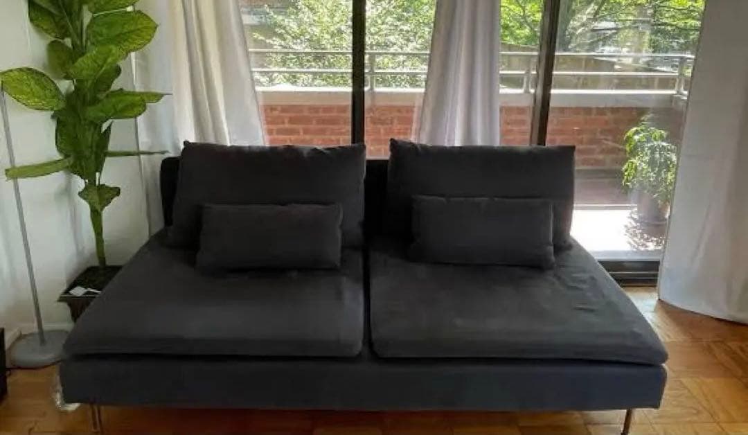 送料込 IKEA ソーデルハムン SÖDERHAMN ソファ 3人掛け