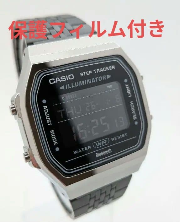 CASIO ABL-100WEGG-1B　海外モデル 新品保護フィルム付き