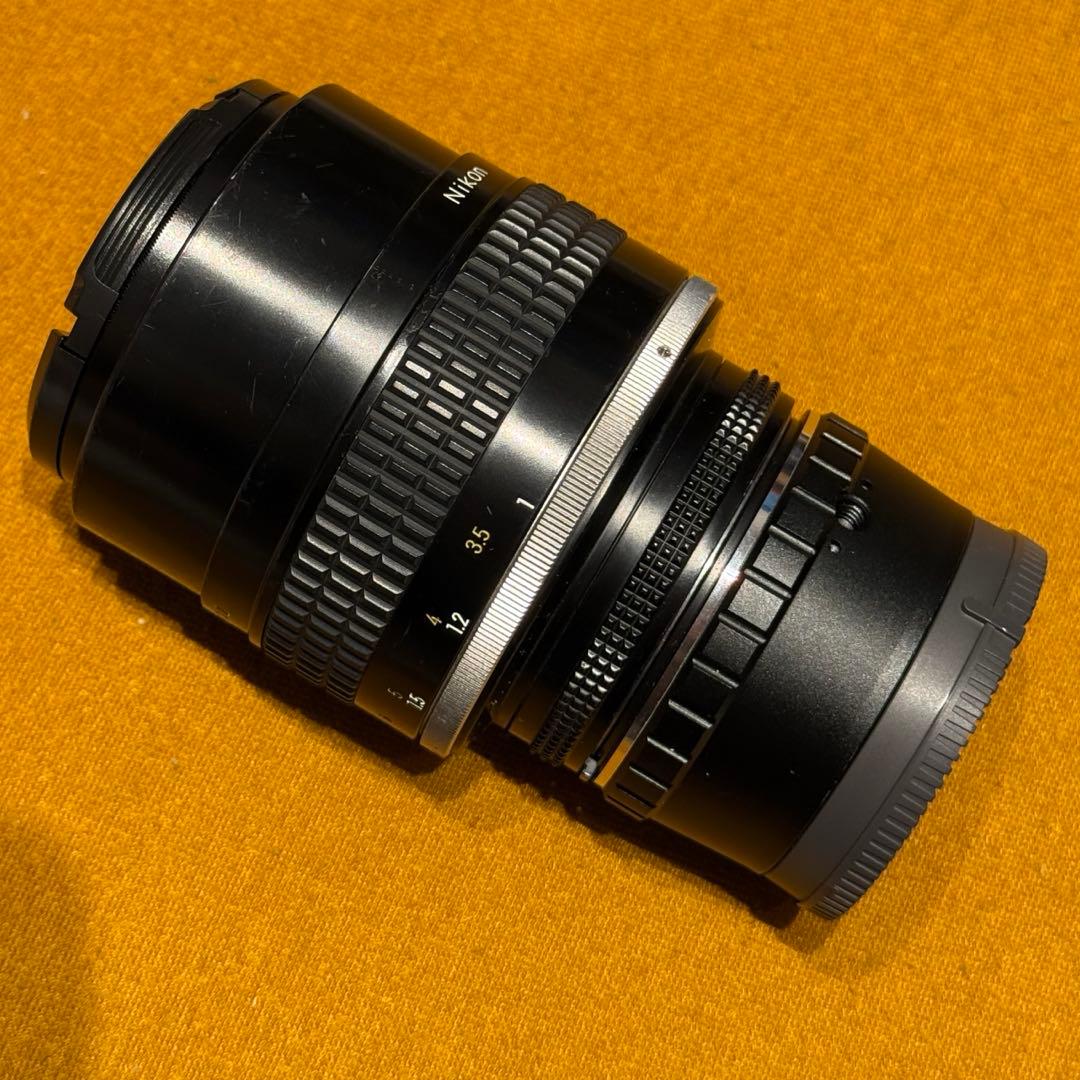NIKKOR 105mm f/1.8(Eマウントアダプター＆UVフィルター付き)