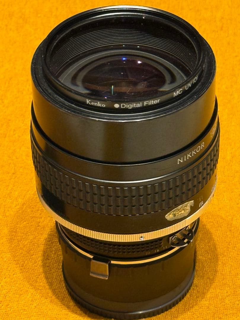 NIKKOR 105mm f/1.8(Eマウントアダプター＆UVフィルター付き)