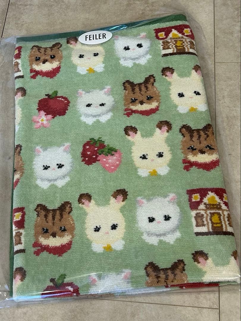 【新品未使用】シルバニアファミリー　フェイラーコラボ プティバス