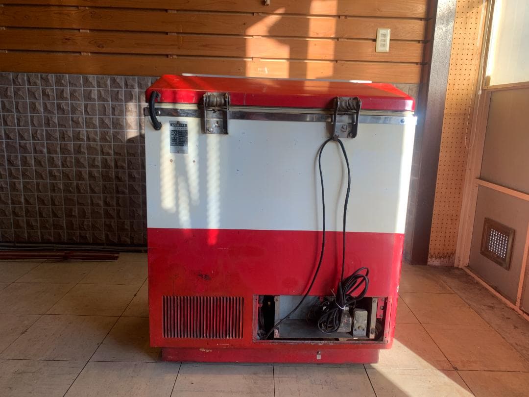 引き取り限定　昭和レトロ　レア　コカ・コーラ自動販売機冷蔵庫