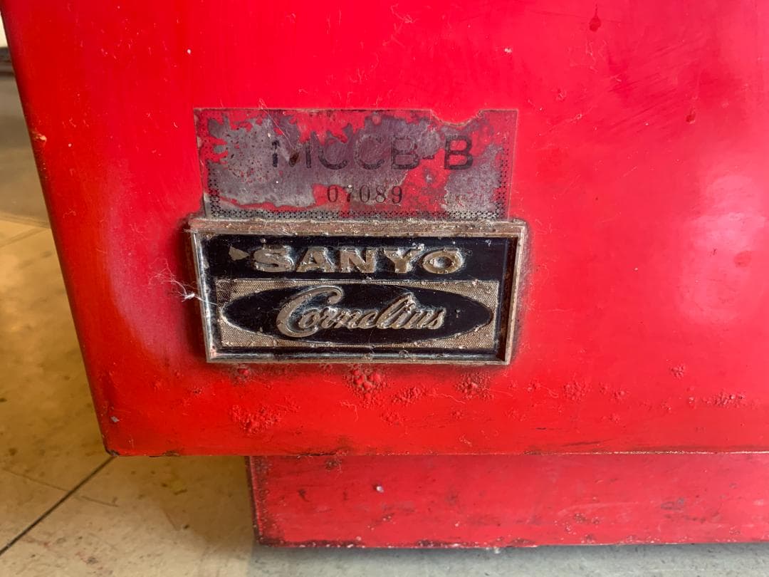 引き取り限定　昭和レトロ　レア　コカ・コーラ自動販売機冷蔵庫