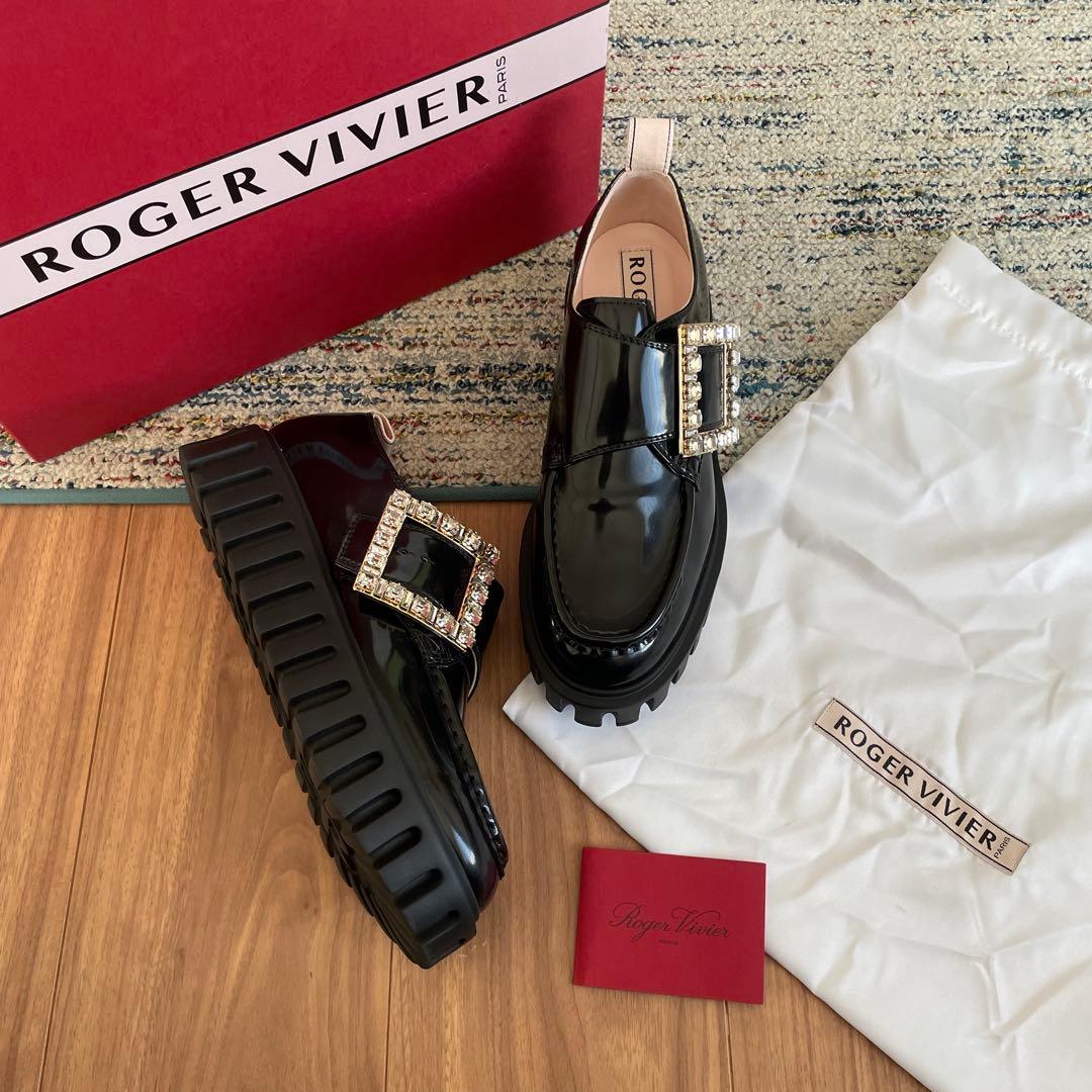 新品　ロジェヴィヴィエ ローファー フラットシューズ 38.5 タキマキ