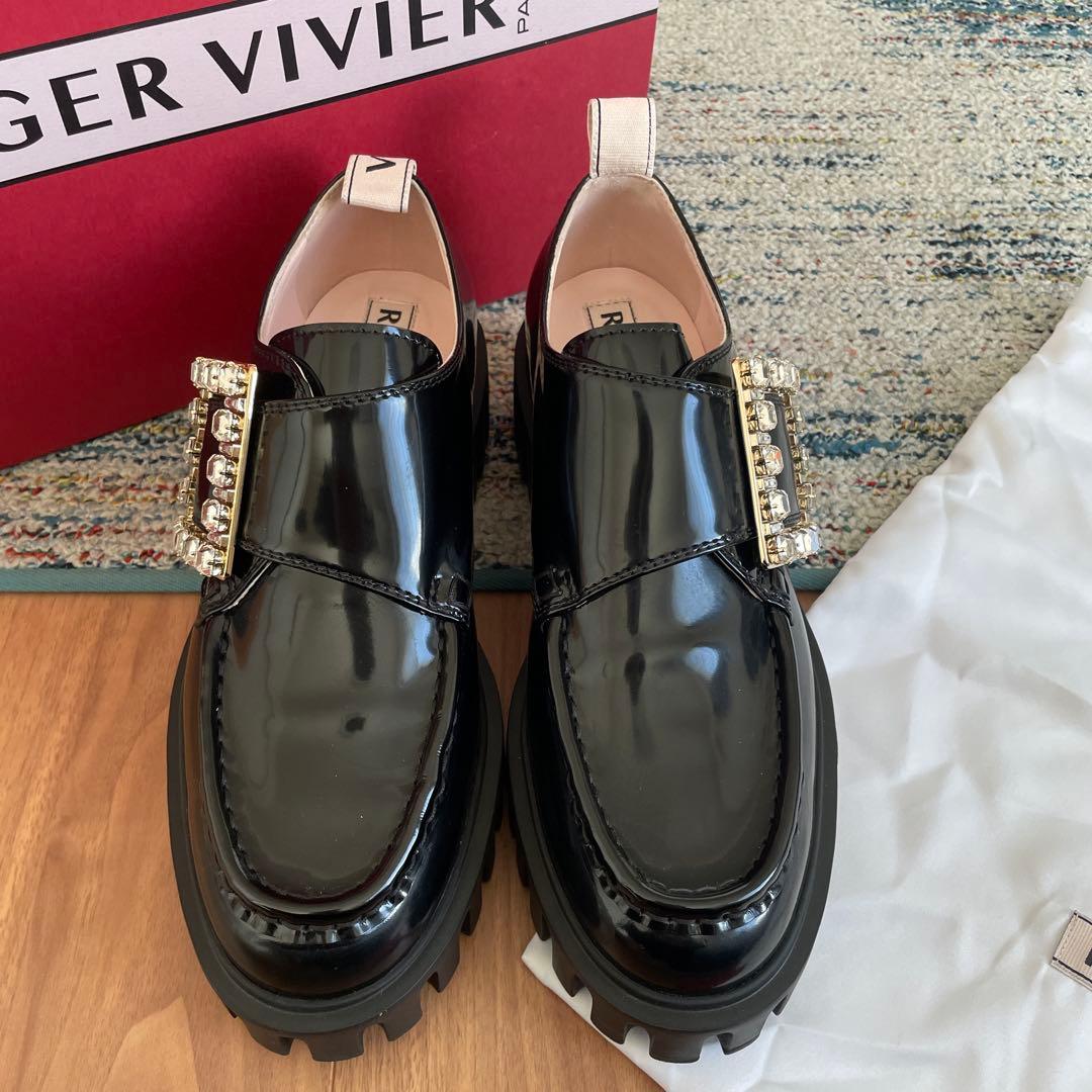 新品　ロジェヴィヴィエ ローファー フラットシューズ 38.5 タキマキ