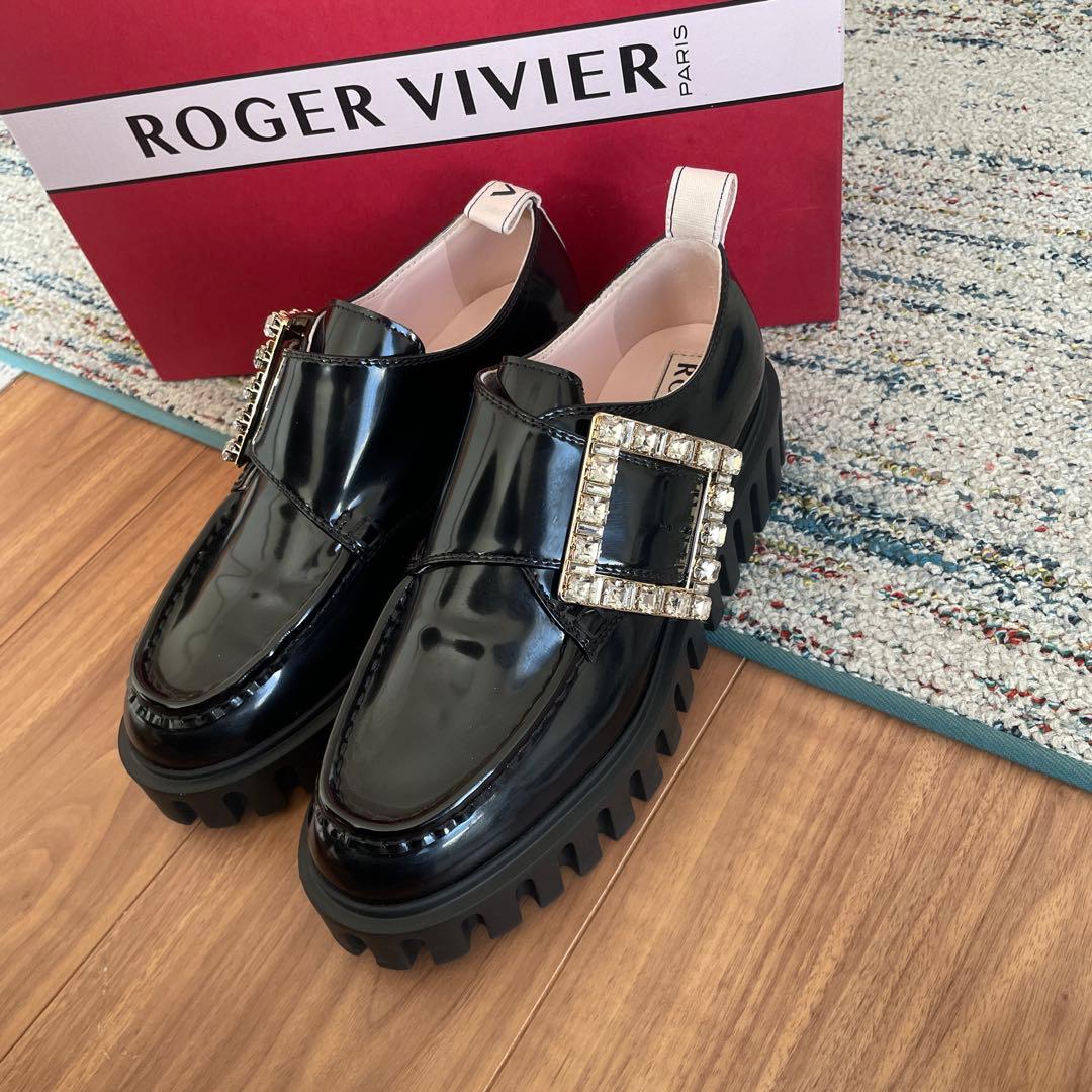 新品　ロジェヴィヴィエ ローファー フラットシューズ 38.5 タキマキ