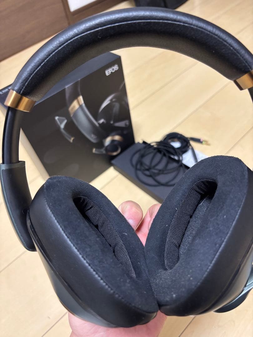 EPOS H6PRO ゲーミングヘッドセット　ウィンドスクリーン付き