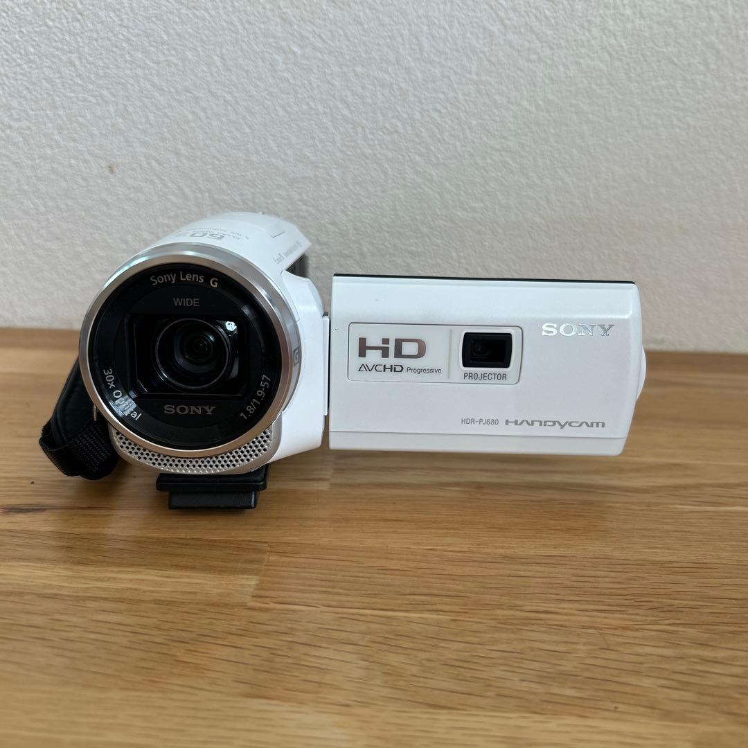SONY HDR-PJ540 ビデオカメラ高画質　プロジェクター機能付き