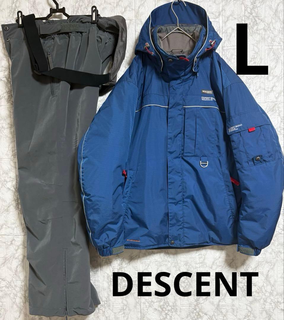 ♦︎良品♦︎DESCENTEスキーウェア　スノボウェア (ダウンジャケット) L