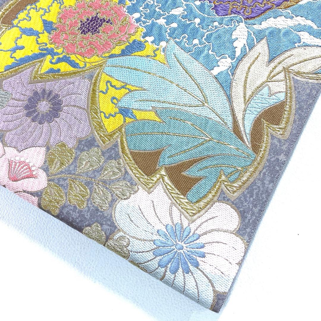 帯5003 ●高級 正絹 六通 袋帯