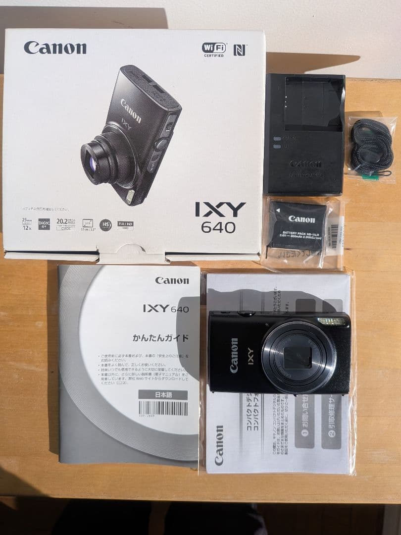 美品！Canon IXY 640 コンパクトデジタルカメラ