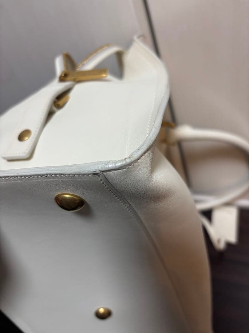 【YVES SAINT LAURENT】 クラシック Yライン カバス