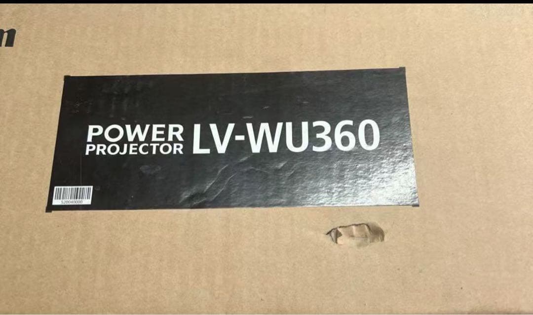 新品未開封 Canon LV-WU360 プロジェクター