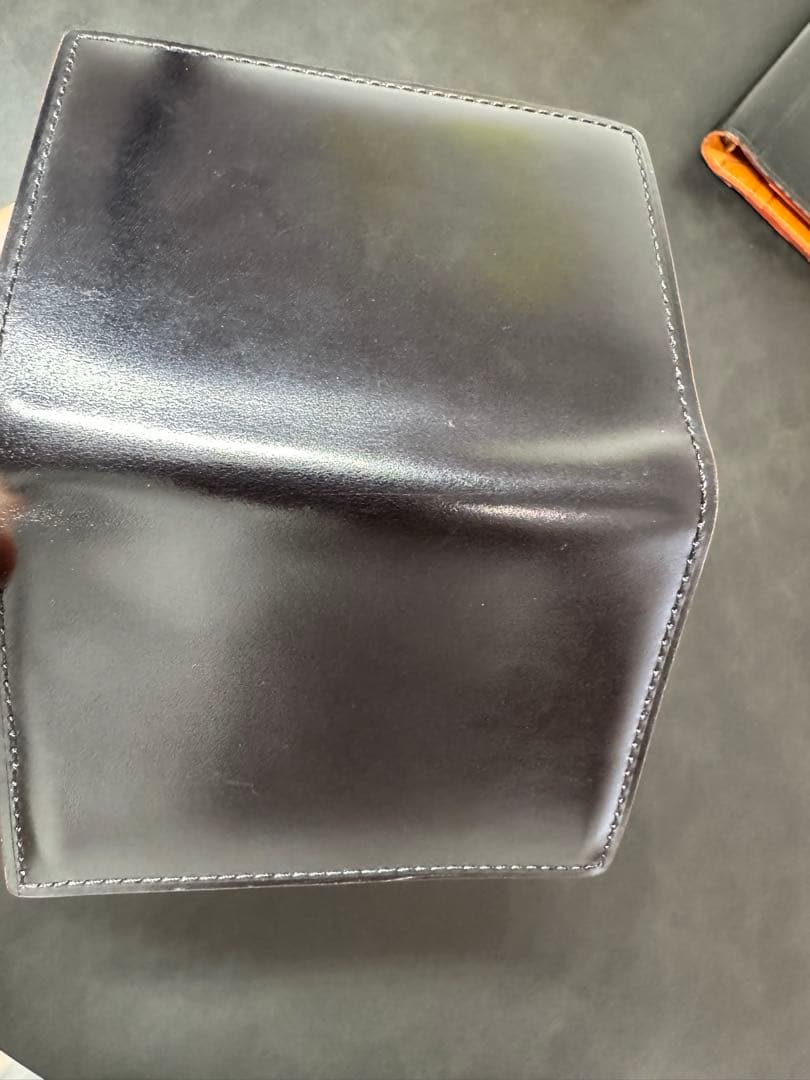 GANZO 馬革（コードバン）名刺入れ　定価35200円