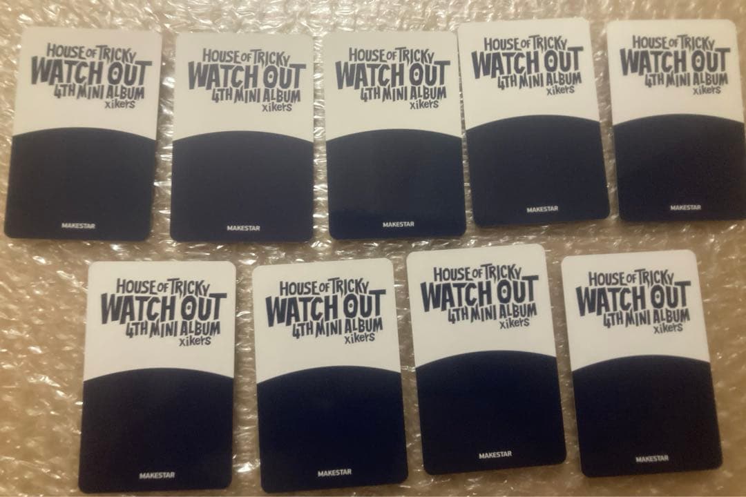 Xikers MAKESTAR パテシエバージョン コンプリートセット　トレカ