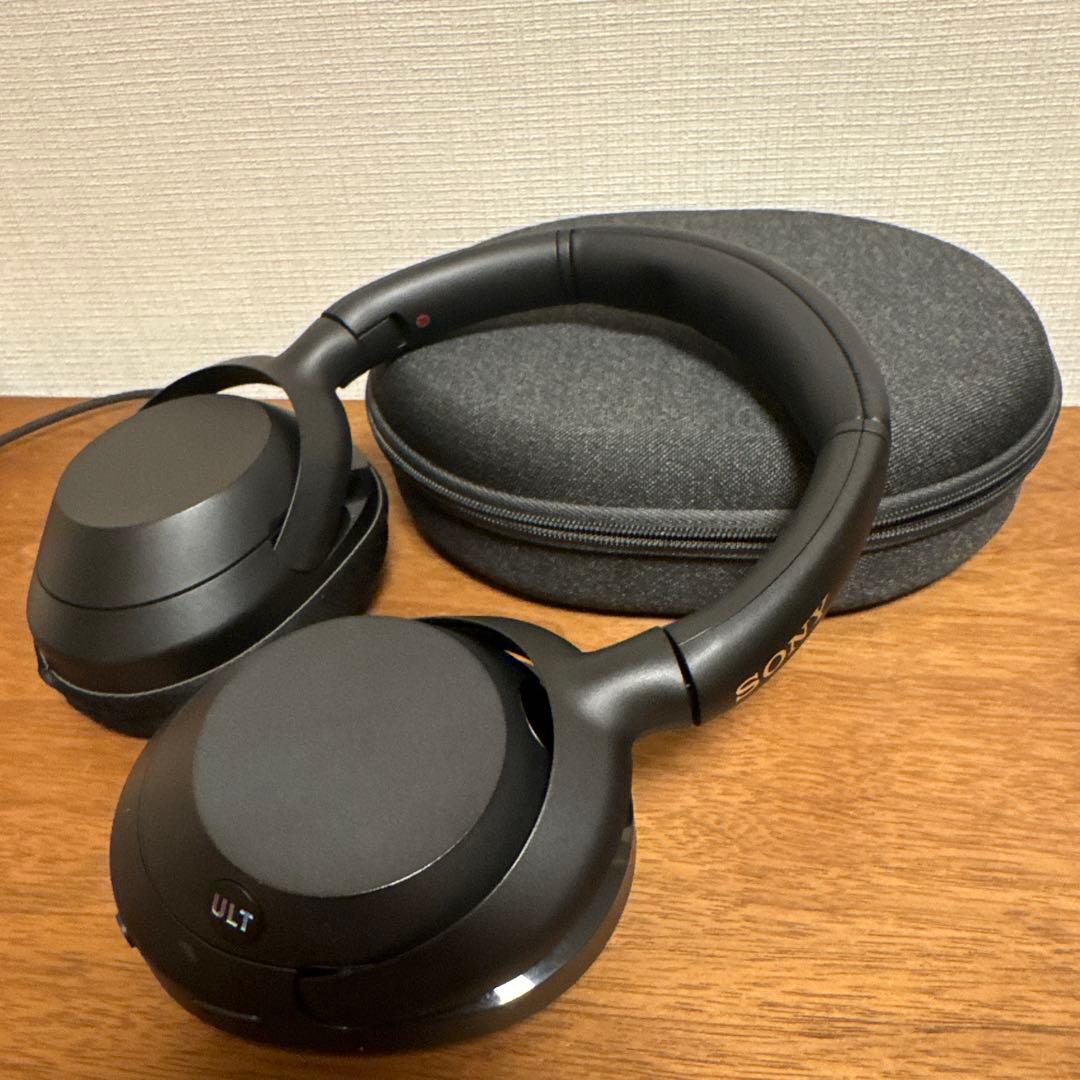 WH-ULT900N ソニーヘッドホン オーバーヘッド イヤーカバー付