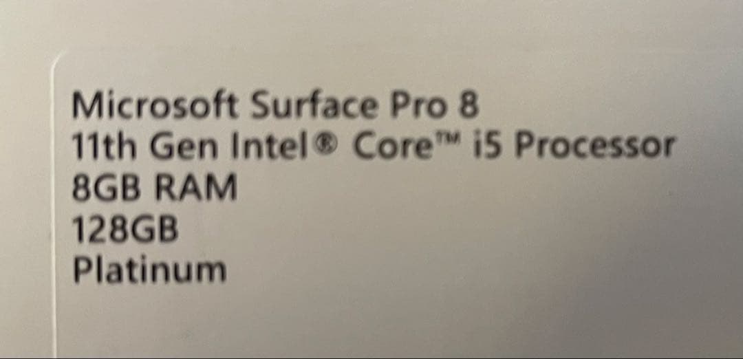 ★凄いぞ★Microsoft Surface Pro 8★シルバー 13インチ★