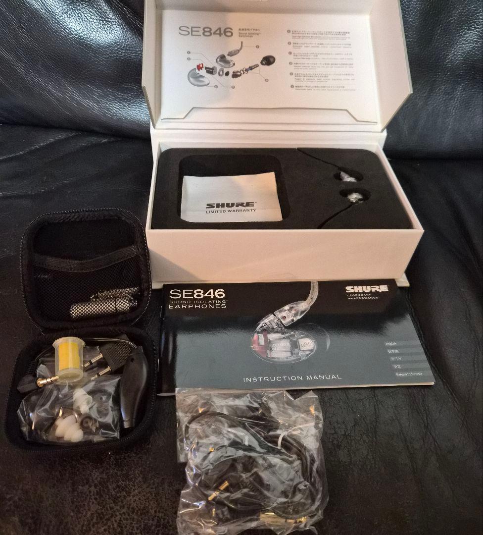 ★さん専用　SHURE SE846 Sound isolating イヤホン
