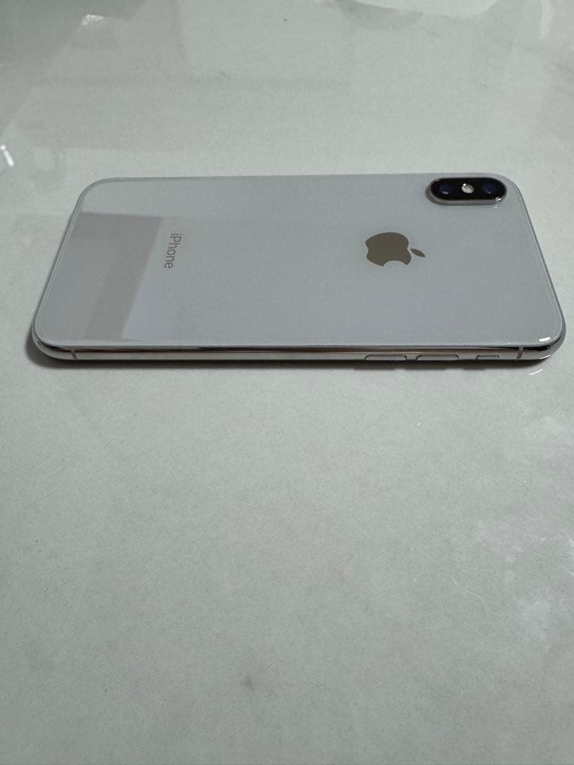 iPhone X 256GB シルバー 本体 箱あり