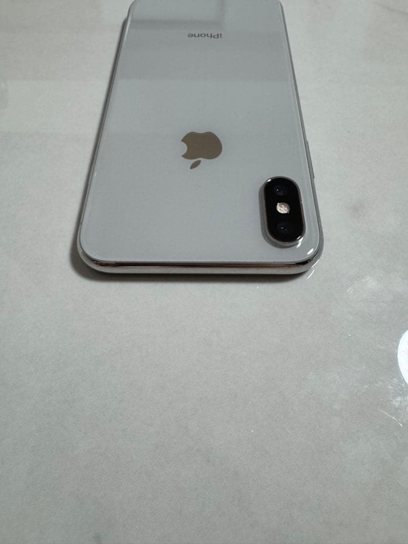 iPhone X 256GB シルバー 本体 箱あり