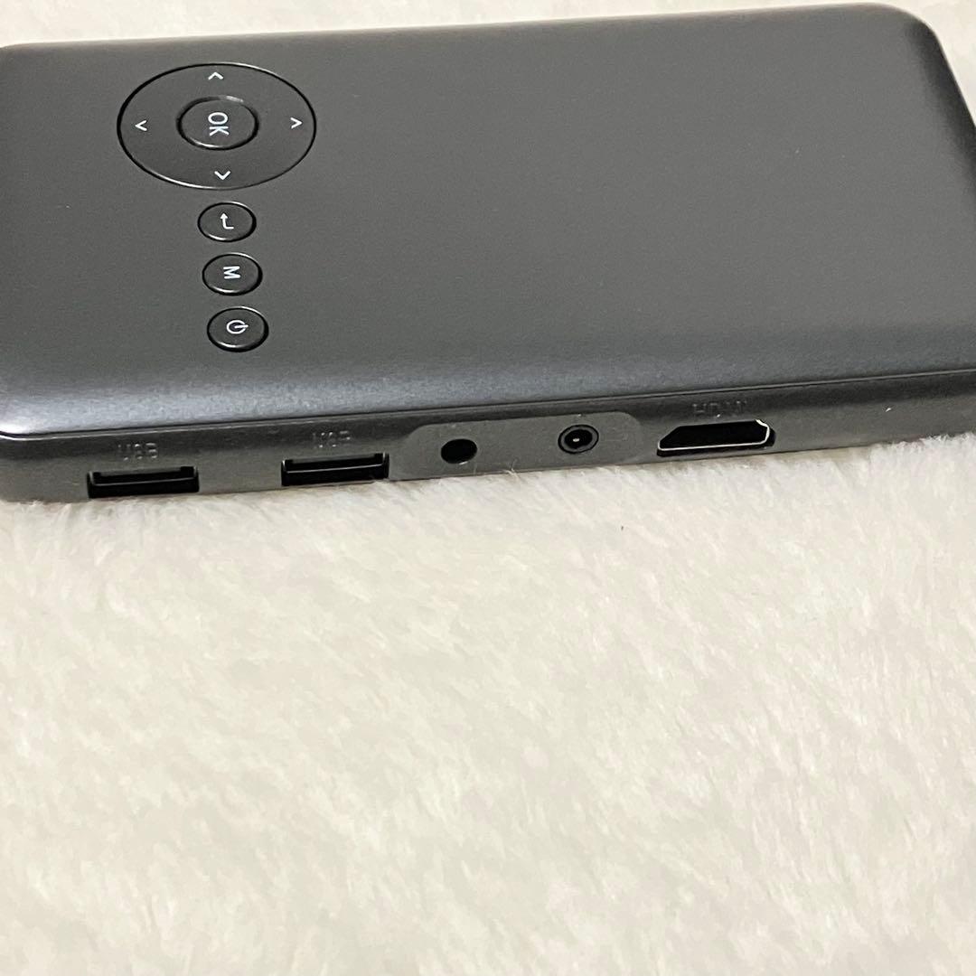 未使用級 KABNI UENO-mono モバイル プロジェクター T89A 黒