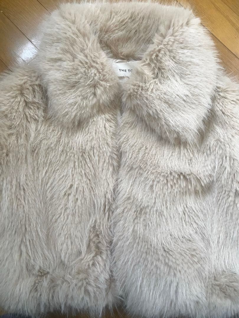 THETOE Somerset Fur Coat キャンドル付き