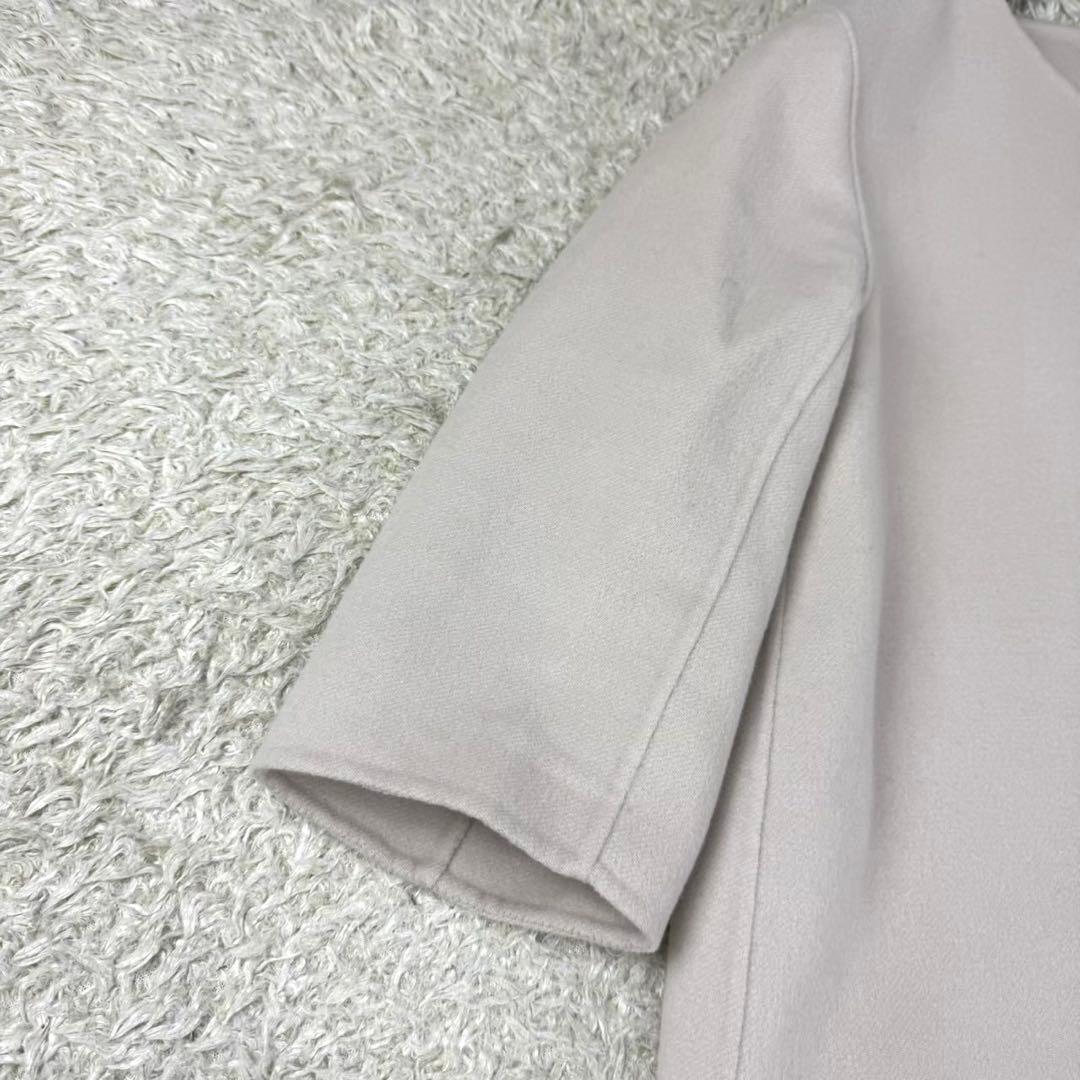 エスマックスマーラ クチートアマーノ ダブルフェイス ワンピース エクリュ 40