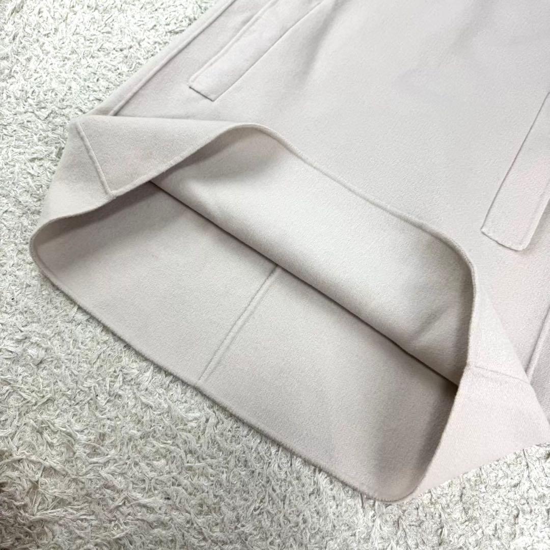 エスマックスマーラ クチートアマーノ ダブルフェイス ワンピース エクリュ 40