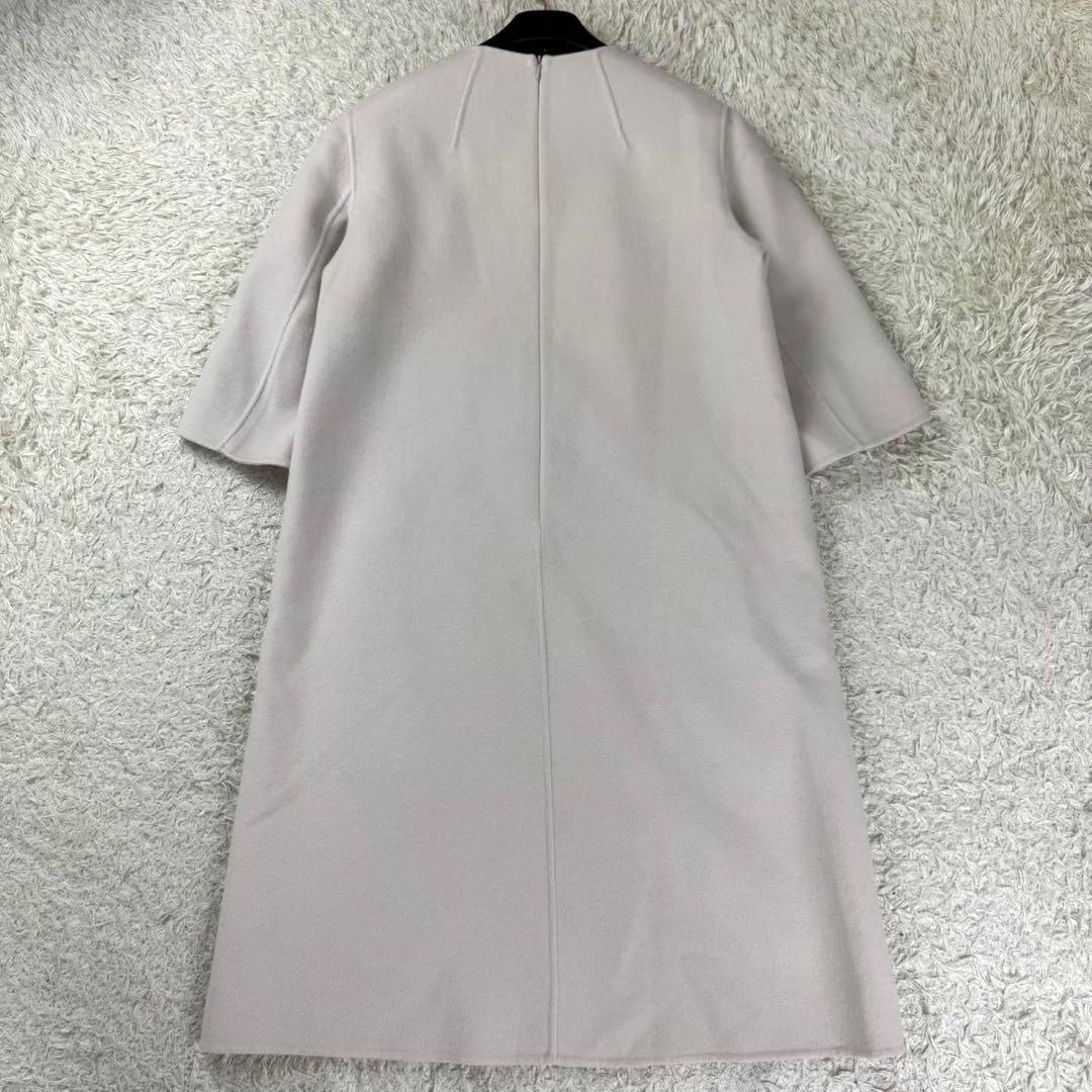 エスマックスマーラ クチートアマーノ ダブルフェイス ワンピース エクリュ 40