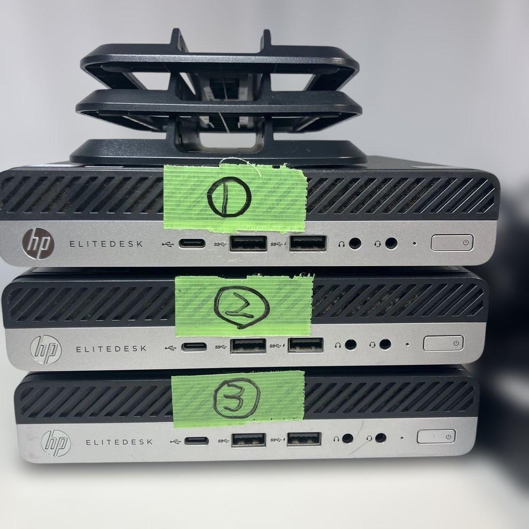 ていしょう ページ！8世代Core i3！800G4！9台セット！ジャンク