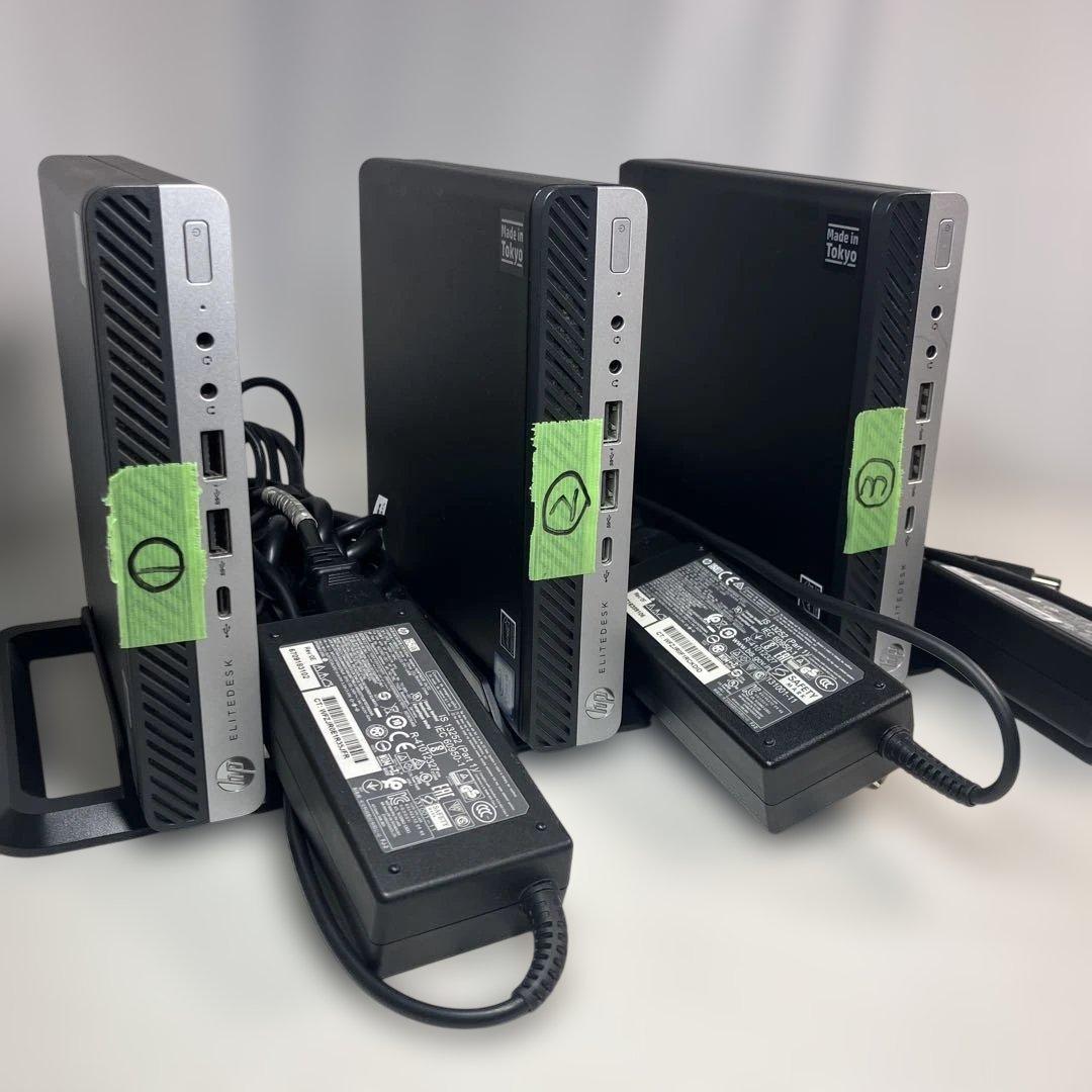 ていしょう ページ！8世代Core i3！800G4！9台セット！ジャンク