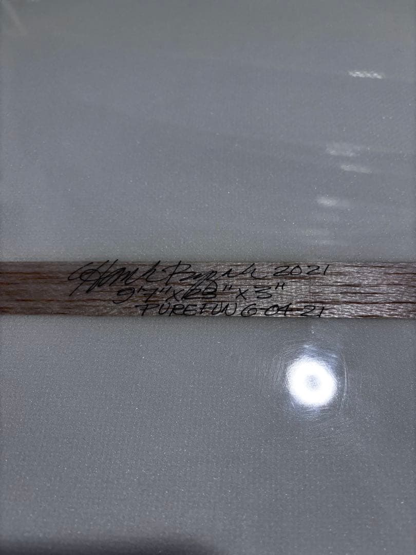 プチプチ付き試乗のみ　ハンクバイザック　クラッシックロングボード9.7