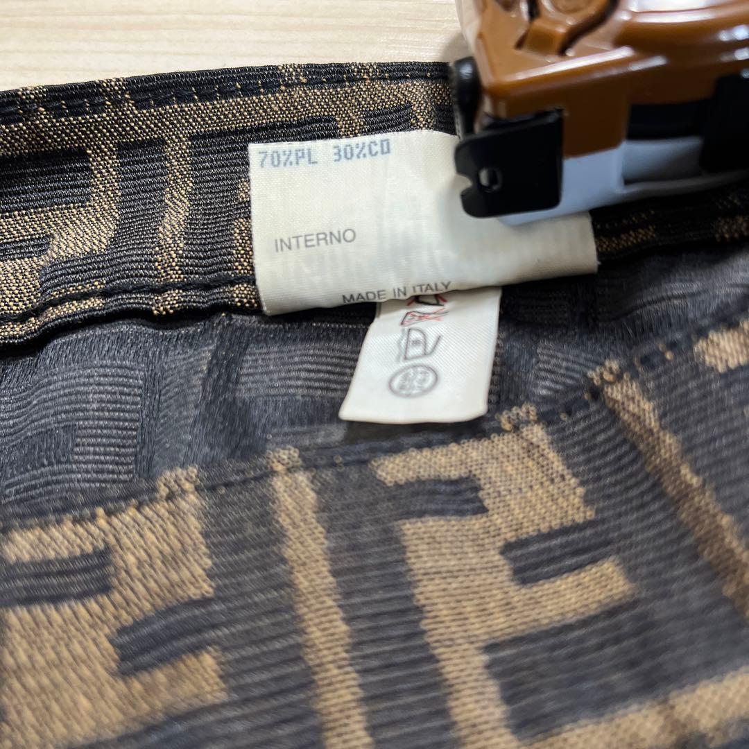 hope　FENDI フェンディ ズッカ柄 ロゴ総柄 ショートパンツ