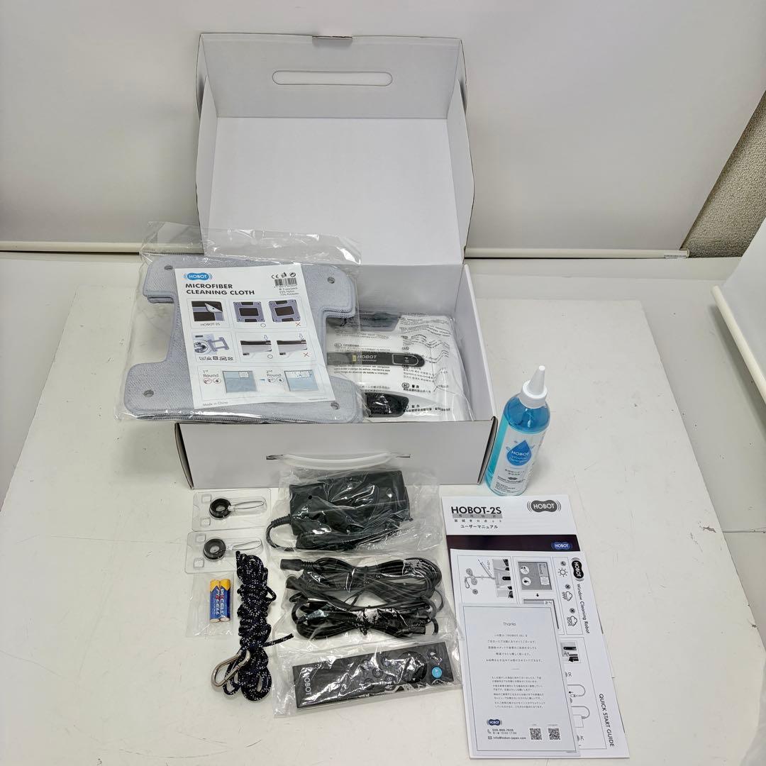 【新品未使用】HOBOT-2S ホボット 窓拭きロボット 窓掃除 AI搭載