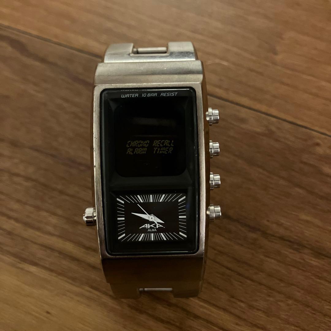 AKA デジタル腕時計 10気圧防水