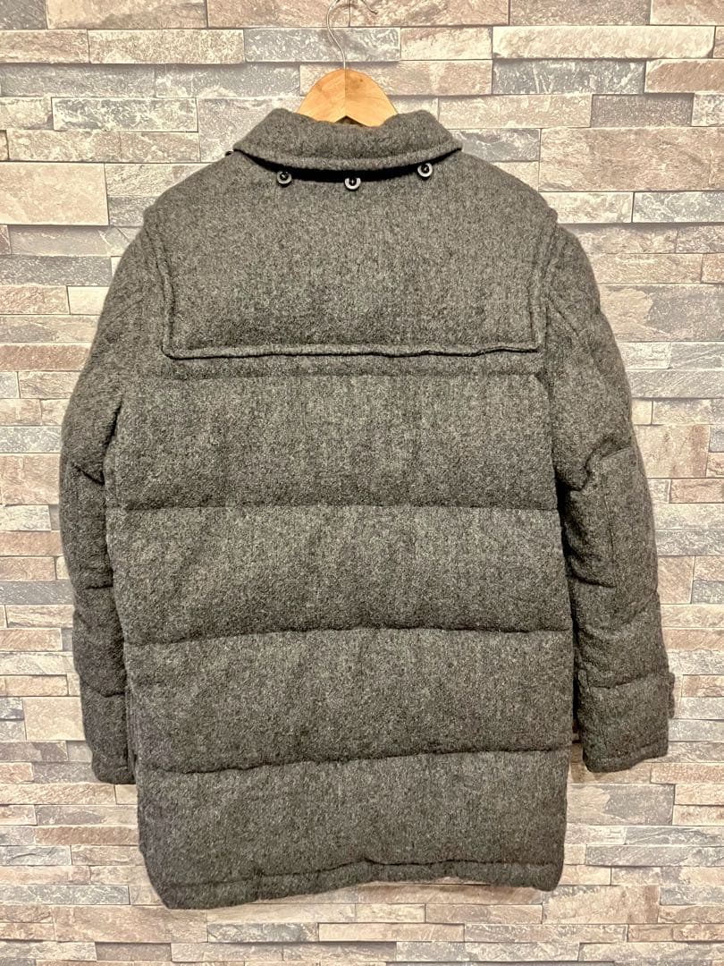 sacai ダッフルコート　ウール　グレー　トグル