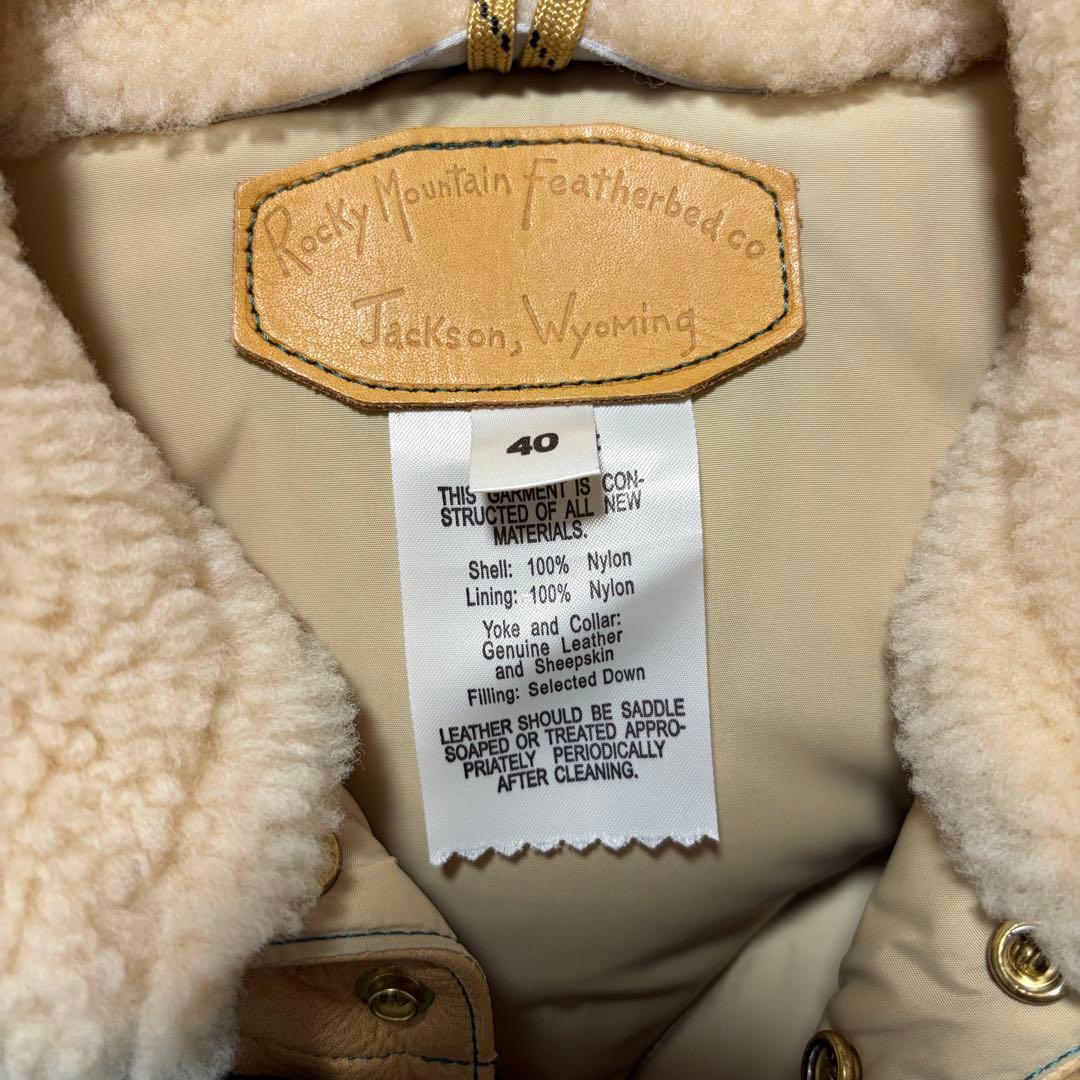 【美品】ロッキーマウンテンフェザーヘッド　ダウンベスト　40サイズ